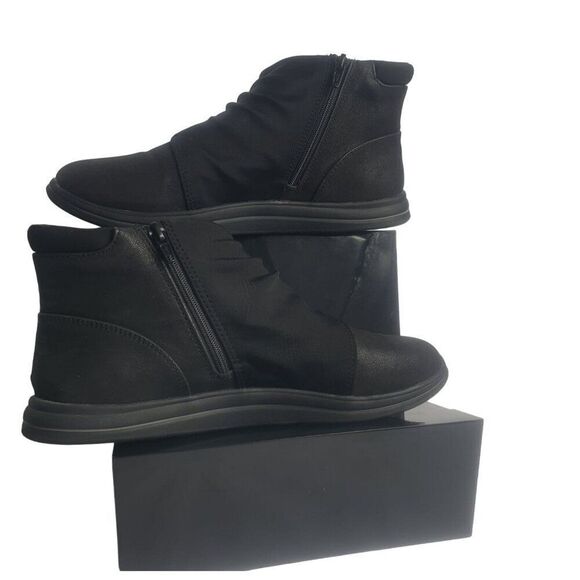 Clarks Cloudsteppers Women's Black Breeze Dusk Ankle Boots Size 9 - Picture 2 of 9